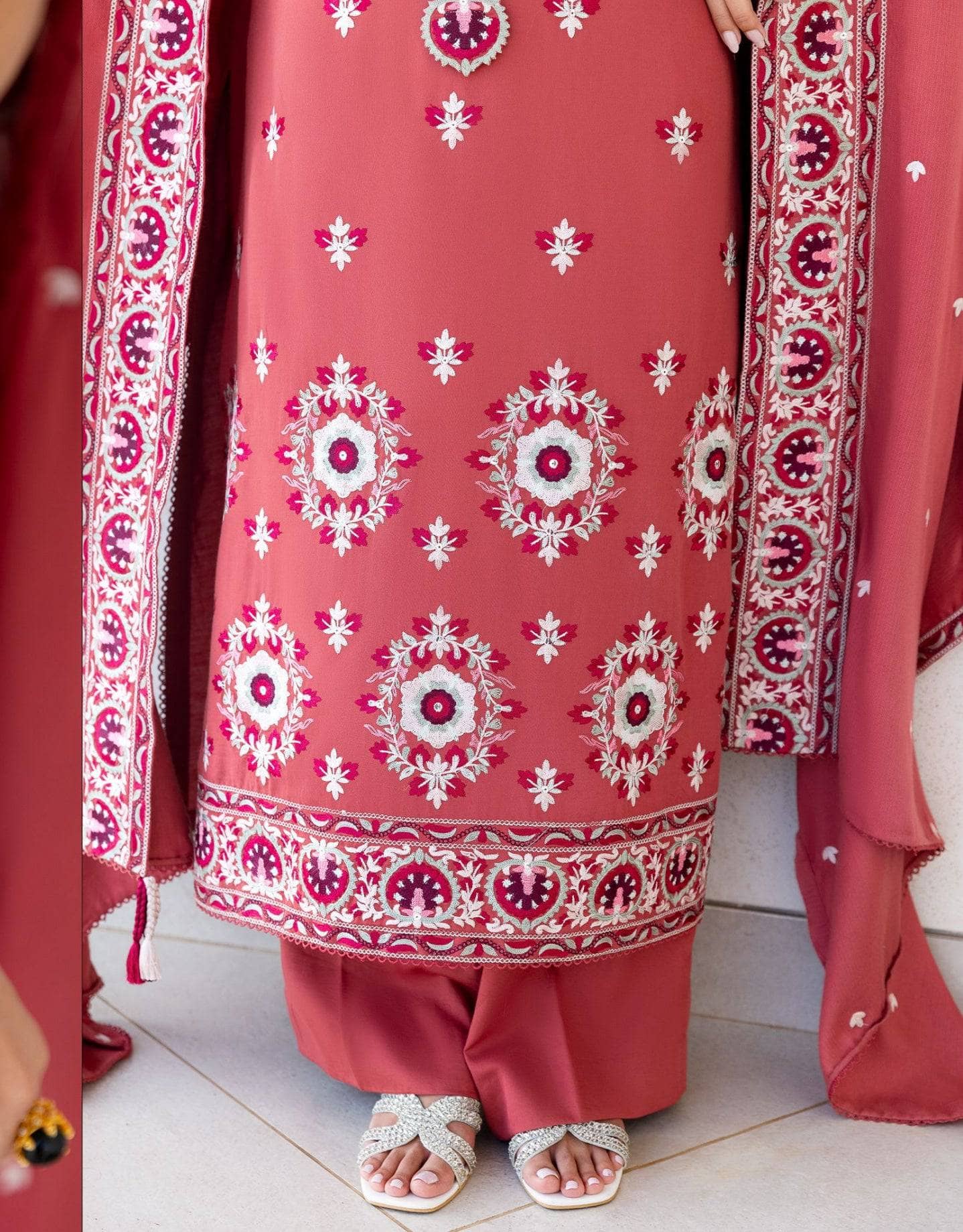 Cross Stitch Luxury Winter Collection Cross Stitch Cotton Satin 25/Dusty Sunset