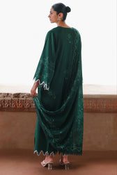 Cross Stitch Cotton Satin 26/Garnet Grace/Green