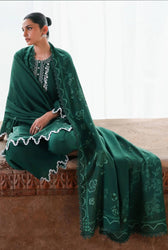 Cross Stitch Cotton Satin 26/Garnet Grace/Green