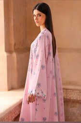 Cross Stitch Cotton Satin 26/Lilac Sky/Pink