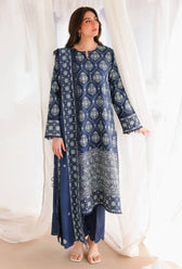 Cross Stitch Cotton Satin 26/Obsidian Blue/Blue