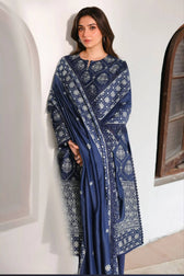 Cross Stitch Cotton Satin 26/Obsidian Blue/Blue