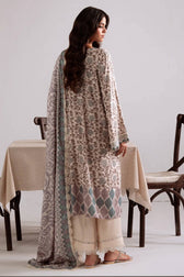 Cross Stitch Linen/Iznik Bloom/Complimentary Laces from Awwal Boutique
