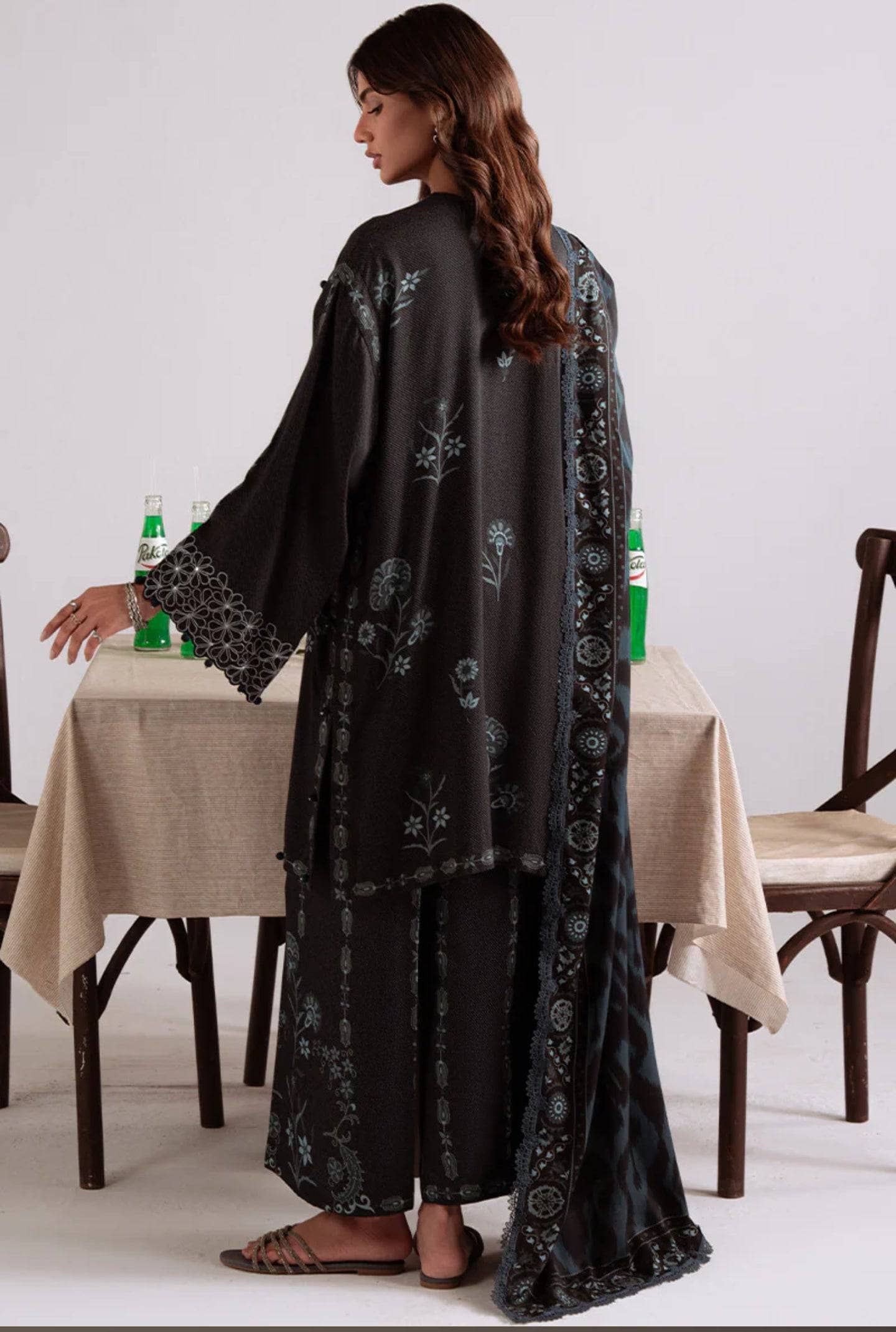 Cross Stitch Marina/Shadow Teal/Black