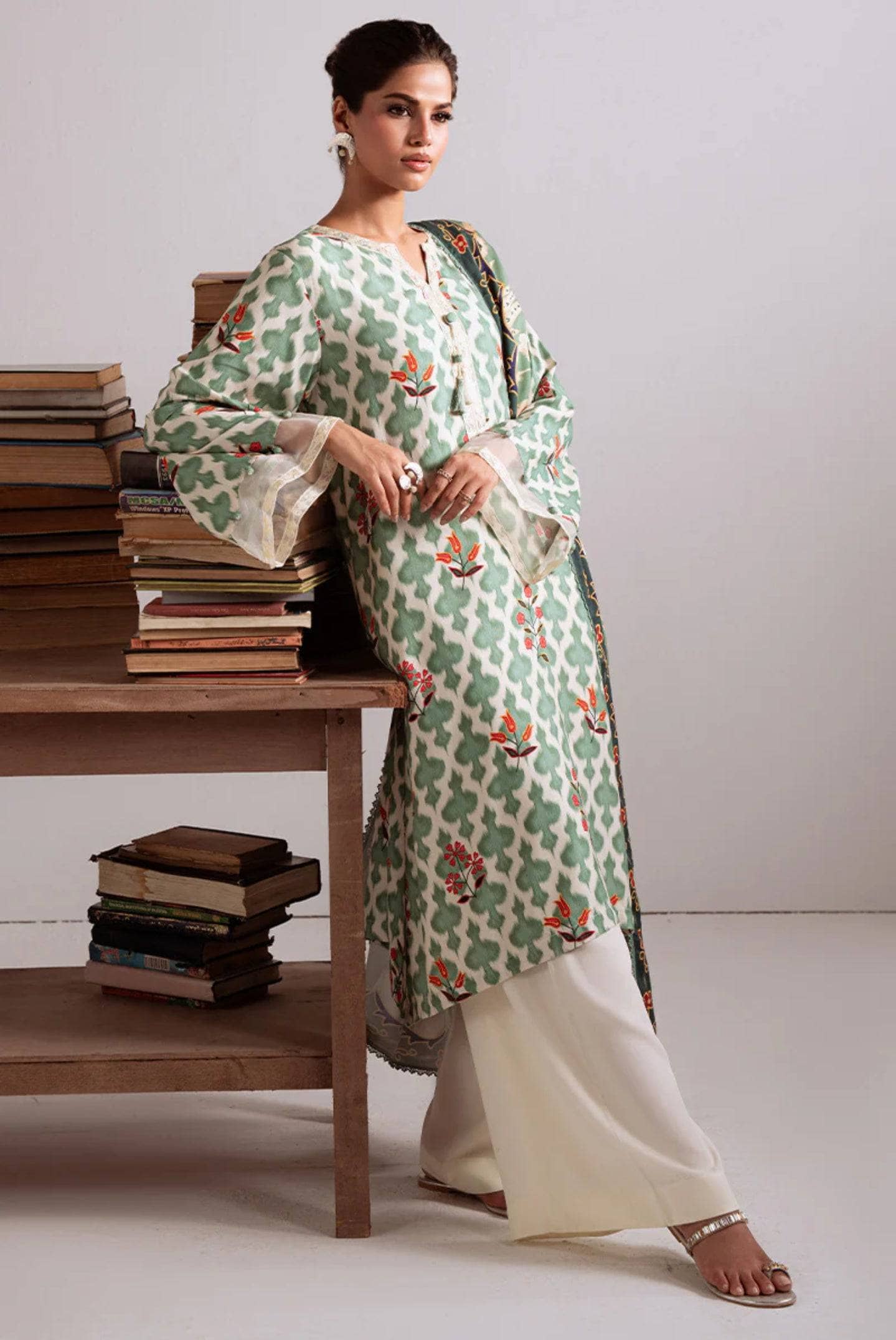 Cross Stitch Marina/Tribal Haze/Green