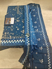 Cross Stitch open pics Open Pic/Cross Stitch Linen/Dreamy Dune/Blue
