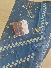 Cross Stitch open pics Open Pic/Cross Stitch Linen/Dreamy Dune/Blue