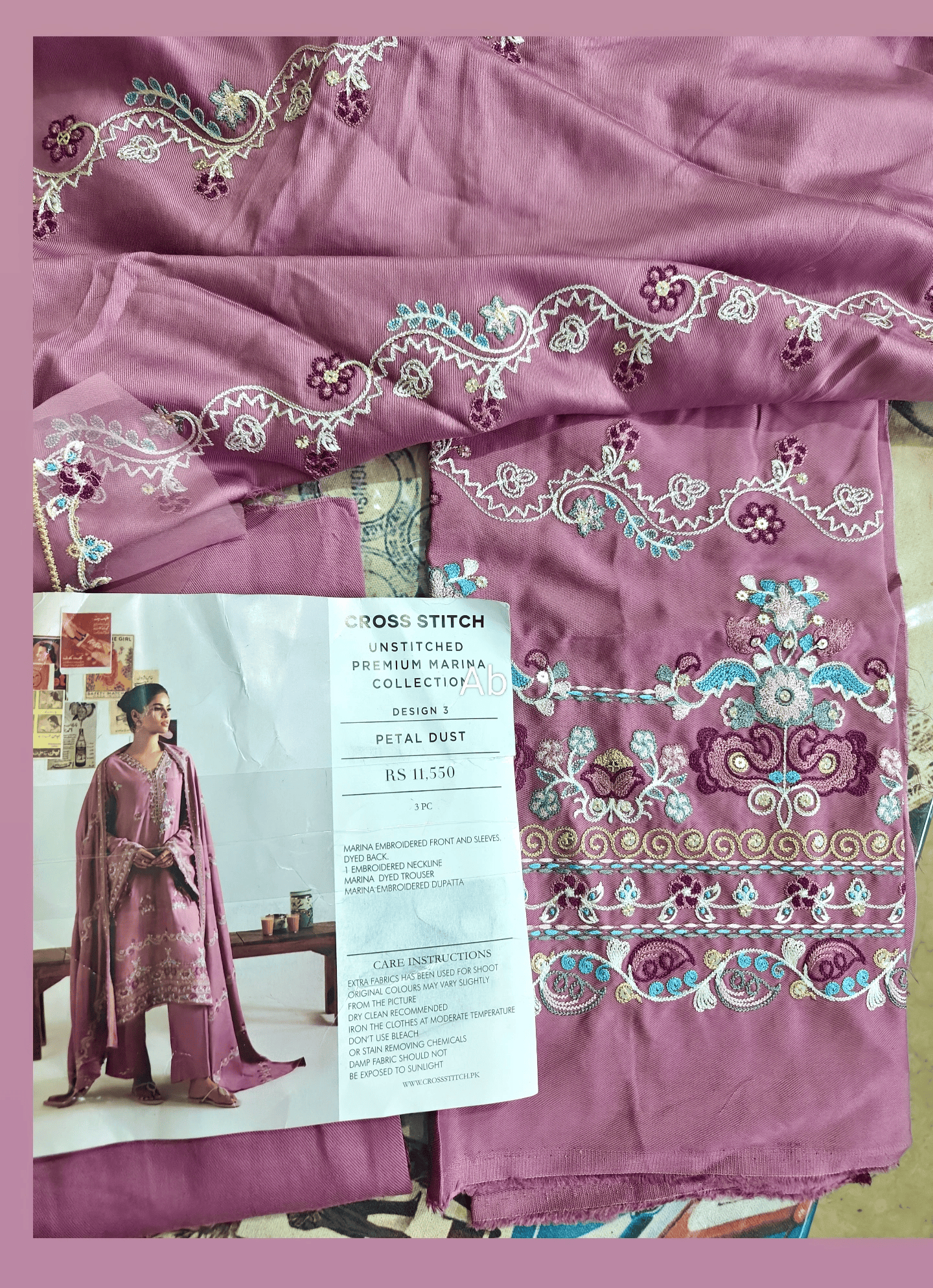 Cross Stitch open pics Open Pic/Cross Stitch Marina/Petal Dust/Pink