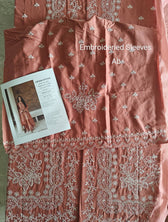 Open Pic/Cross Stitch Premium Lawn 26/Amber Mist/Rust