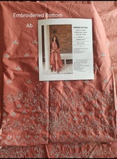 Open Pic/Cross Stitch Premium Lawn 26/Amber Mist/Rust