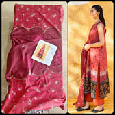 Sale‼️Open Pic/Cross Stitch Basant/DAZZLING MOON/Lawn Dupatta