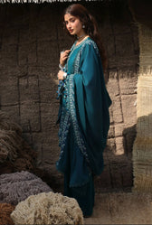 Cross Stitch Winter 26/INDIGO MUSE-3PC MARINA SUIT/Teal
