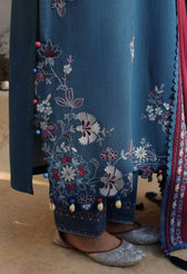 Cross Stitch Winter 26/OCEAN REVERIE-3PC KHADDAR SUIT/