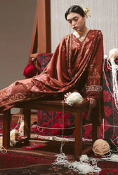 Cross Stitch Winter 26/SEPIA GRACE- 3PC MARINA SUIT/Rust