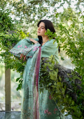 Elaf Chikankari 26/ERC-4B NAYAB/Chiffon Dupatta