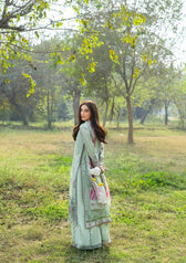 Elaf Chikankari 26/ERC-7B NAHL/Chiffon Dupatta