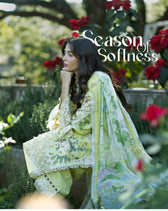Elaf Signature Lawn/ESA-7A IVORY SEASON
