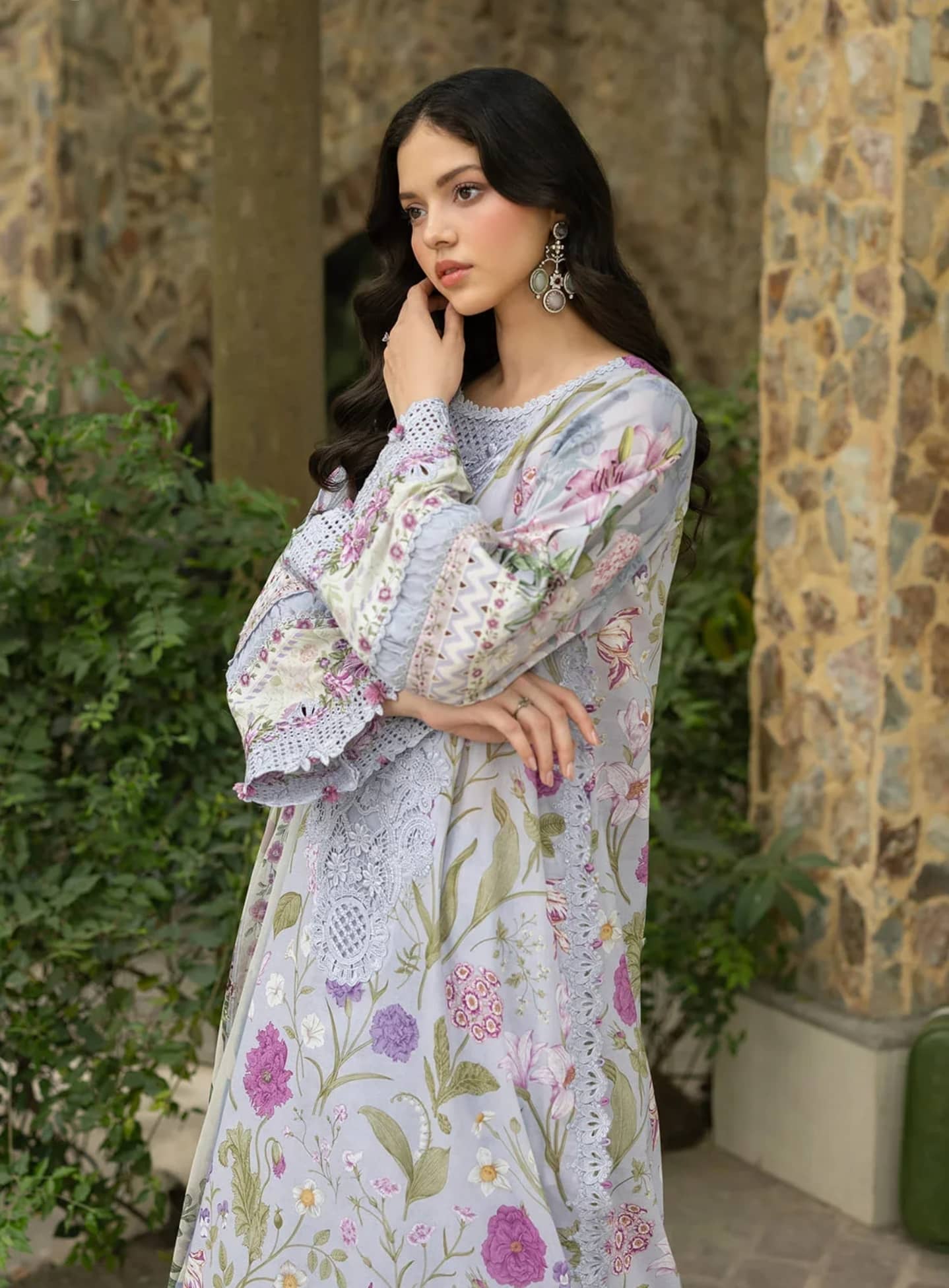 Elaf Signature Lawn/Vol 2/5A-Ariana