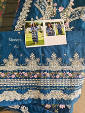 Open Pic/Elaf Luxury Lawn 25/ELH-2A ZIVA/Teal Blue