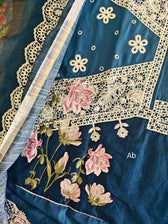 Open Pic/Elaf Luxury Lawn 25/ELH-2A ZIVA/Teal Blue