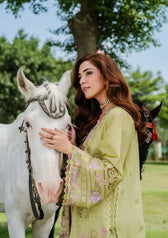 Elaf Luxury Lawn 25/ELH-1A PISTACIA/Apple Green