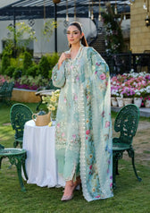 Elaf Luxury Lawn 25/ELH-2B ZOYA/Aqua