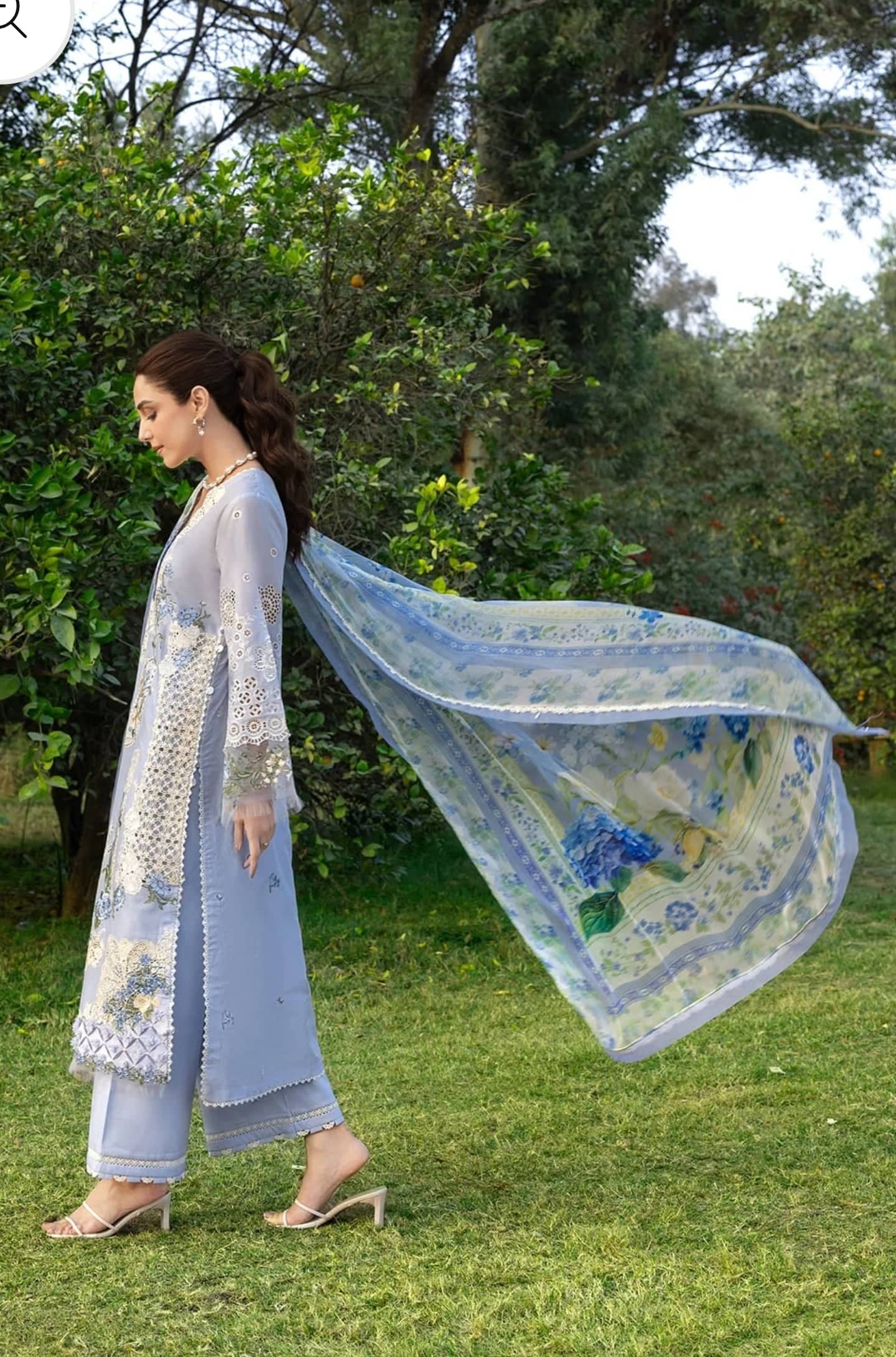 Elaf Premium Lawn 26/ELY-12 SKY BLISS