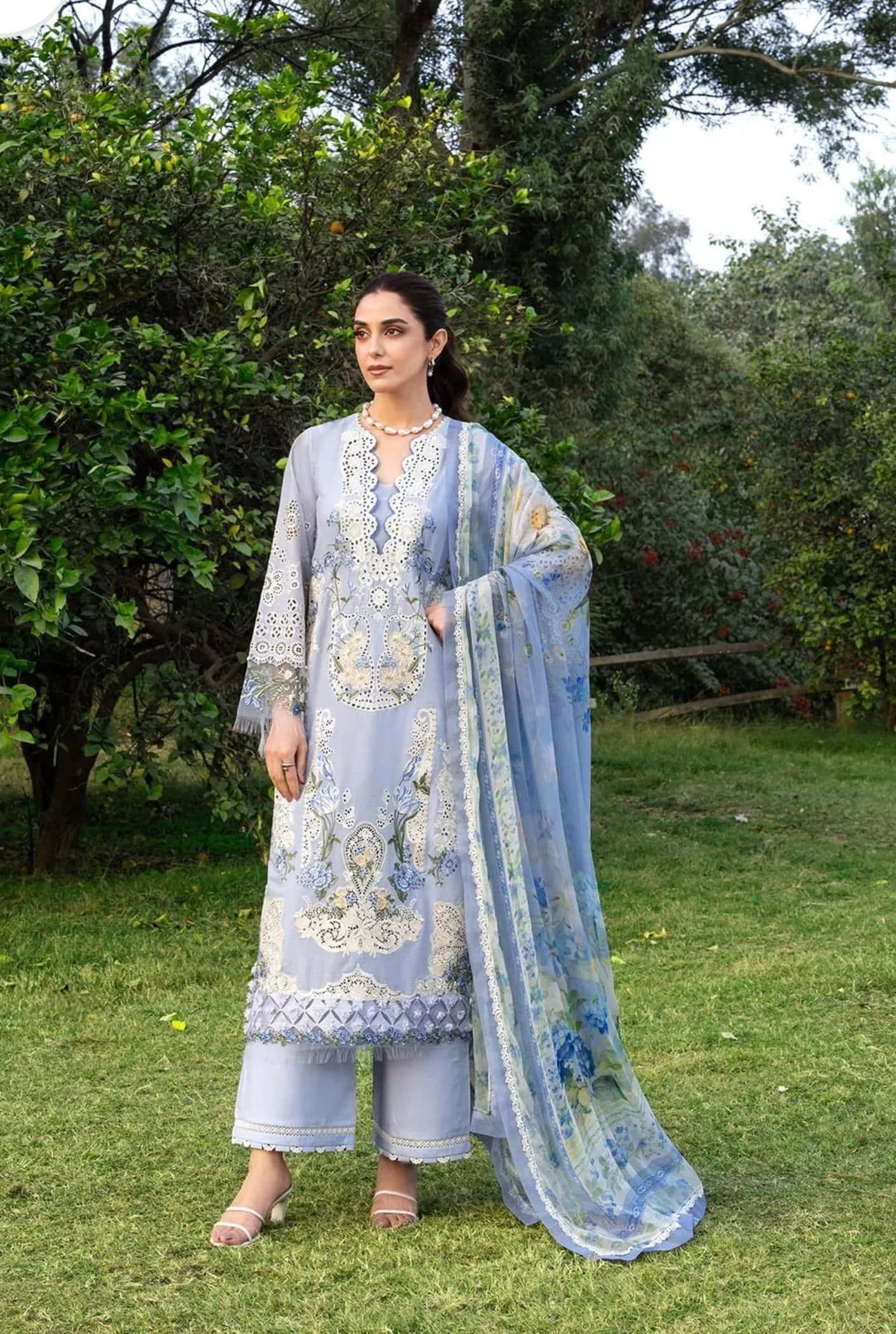 Elaf Premium Lawn 26/ELY-12 SKY BLISS