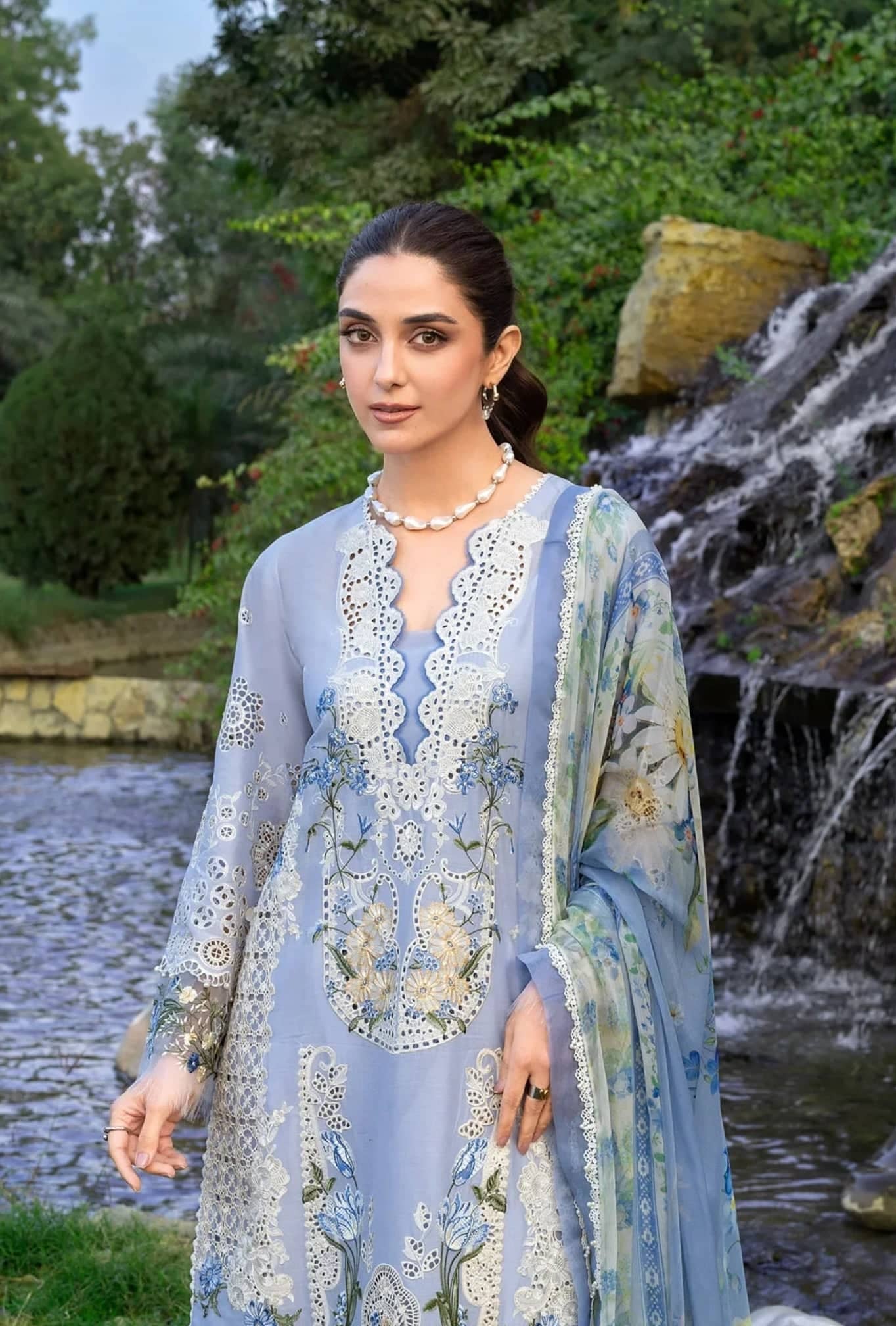 Elaf Premium Lawn 26/ELY-12 SKY BLISS