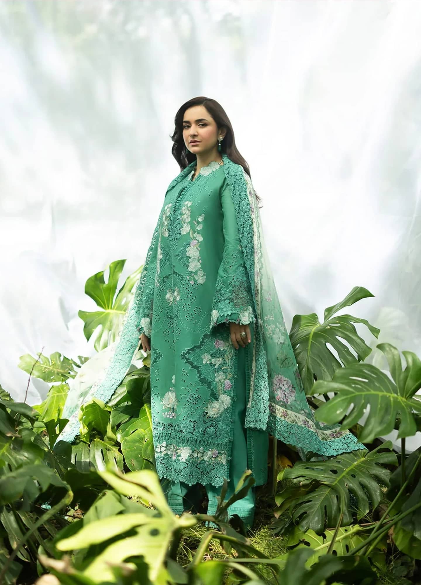 Elaf Premium Lawn 26/Vol 2/ELQ-2A LOVER'S EDEN