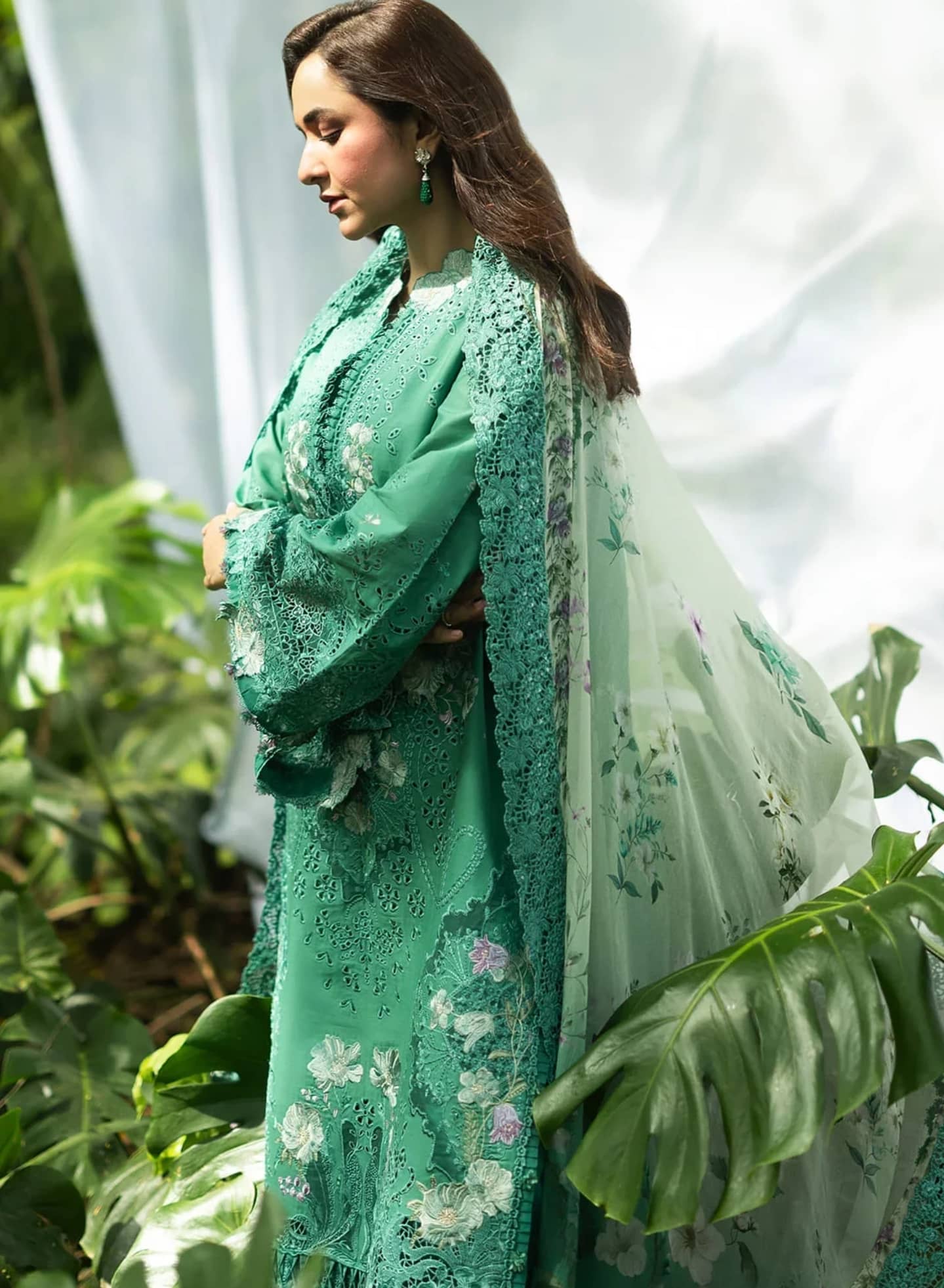 Elaf Premium Lawn 26/Vol 2/ELQ-2A LOVER'S EDEN