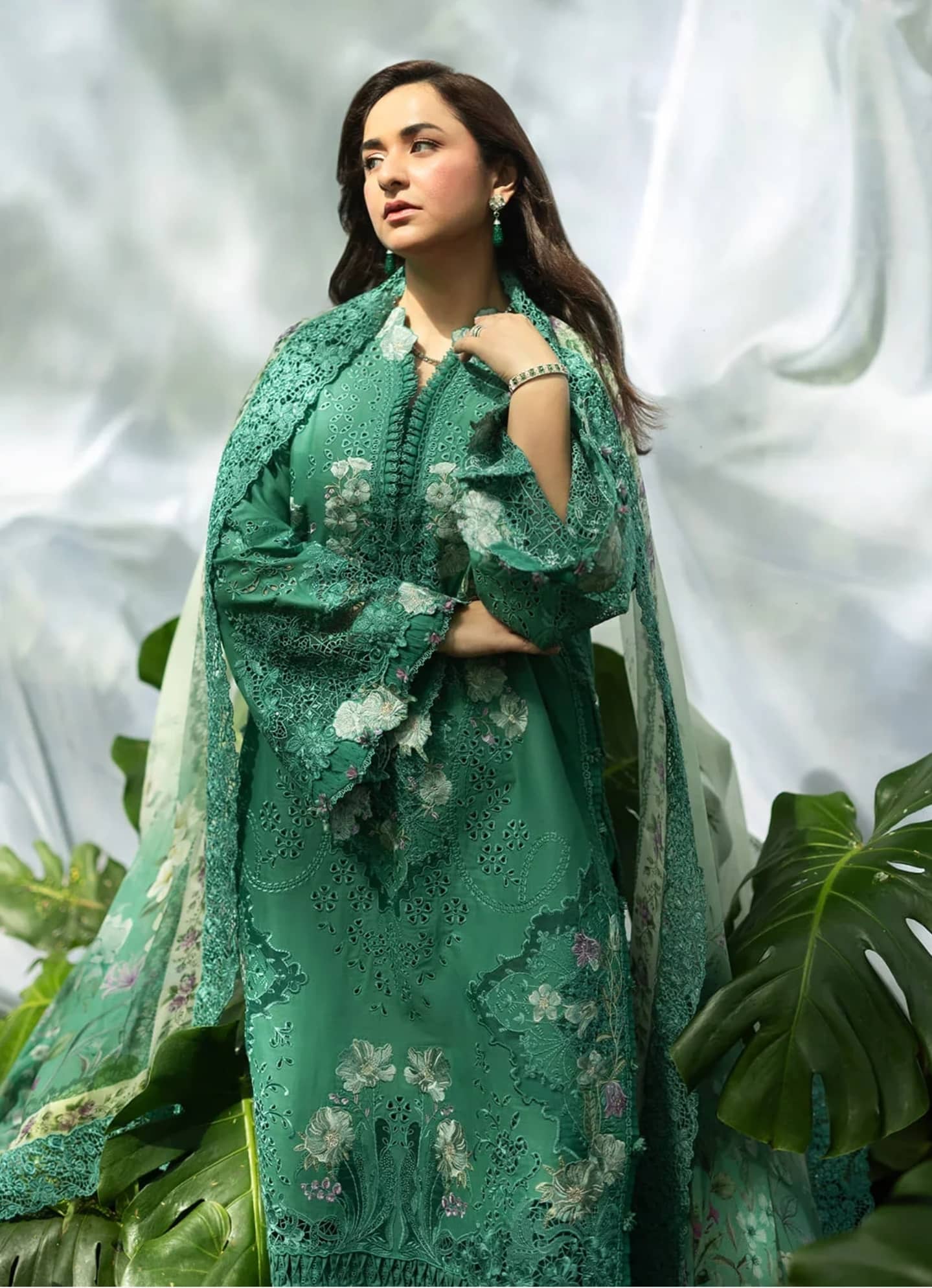 Elaf Premium Lawn 26/Vol 2/ELQ-2A LOVER'S EDEN
