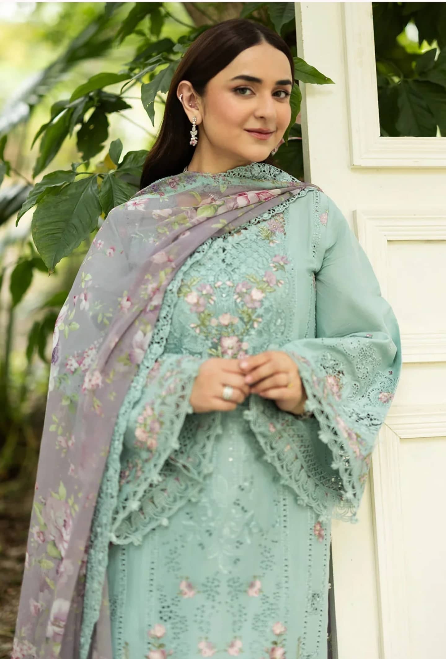 Elaf Premium Lawn 26/Vol 2/ELQ-6B MINT STORY