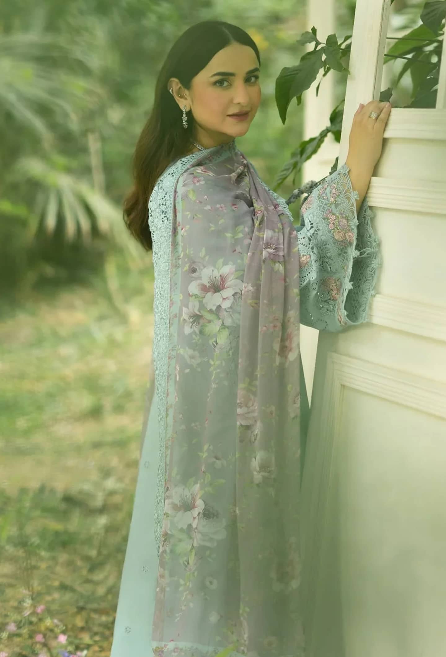 Elaf Premium Lawn 26/Vol 2/ELQ-6B MINT STORY