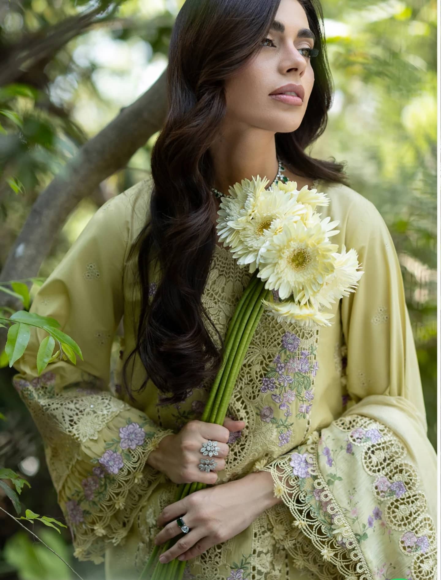 Elaf Premium Lawn 26/Vol 2/ELQ-7A BUTTER YELLOW