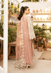 Restocked/Elaf Premium Luxury Lawn 25/ELM-12 SHAHANA/Tea Pink