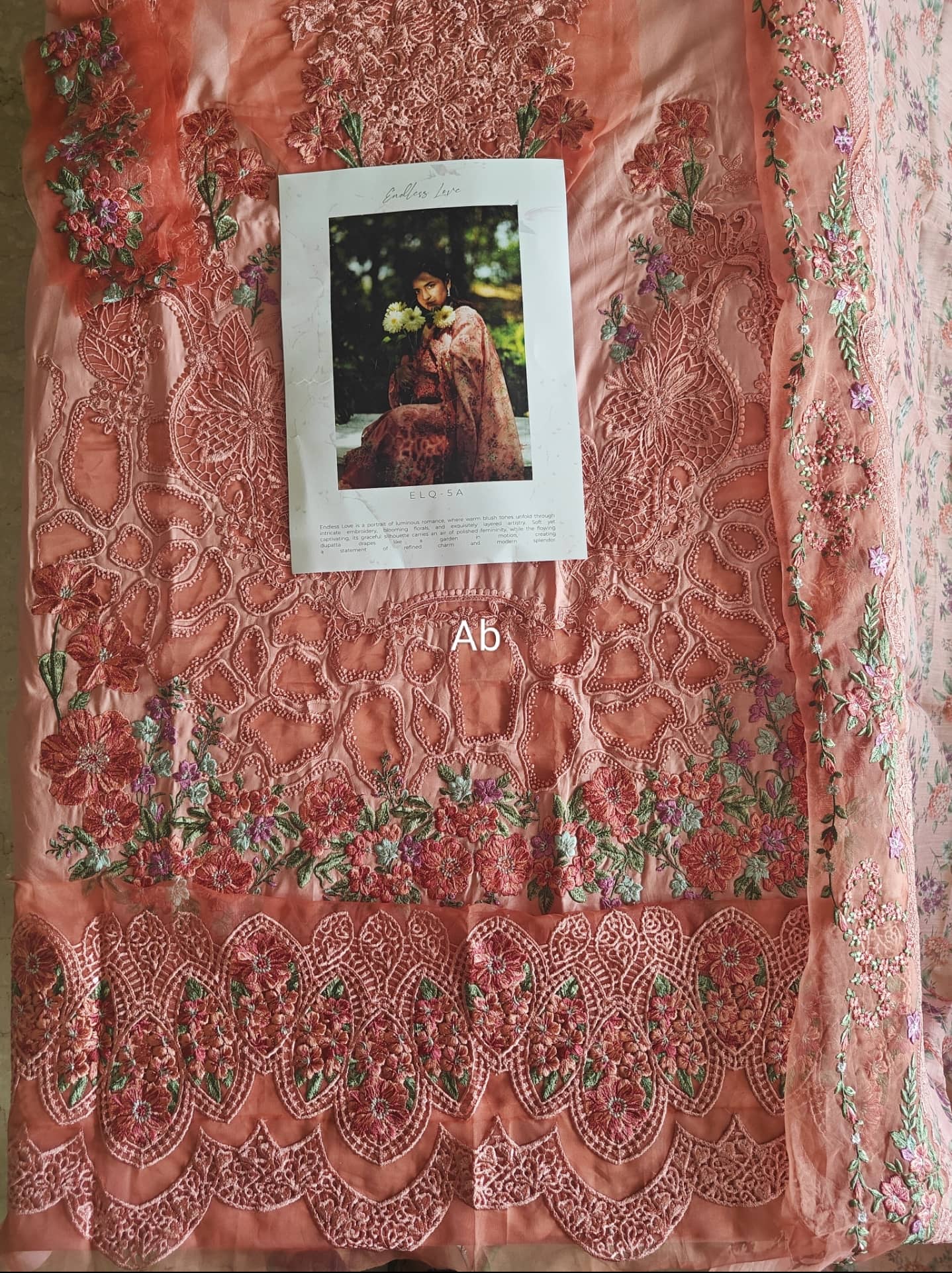 Open Pic/Elaf Premium Lawn 26/Vol 2/ELQ-5A ENDLESS LOVE