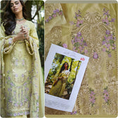 Open Pic/Elaf Premium Lawn 26/Vol 2/ELQ-7A BUTTER YELLOW
