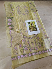 Open Pic/Elaf Premium Lawn 26/Vol 2/ELQ-7A BUTTER YELLOW