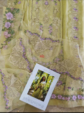 Open Pic/Elaf Premium Lawn 26/Vol 2/ELQ-7A BUTTER YELLOW