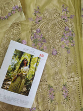 Open Pic/Elaf Premium Lawn 26/Vol 2/ELQ-7A BUTTER YELLOW