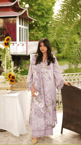 Spotted in Elaf Premium Lawn 26/Vol 2/ELQ-4B PURE PLUM