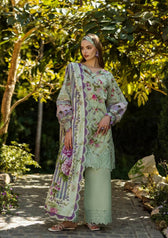 Restocked/Elaf Chikankari/ELK-03A FLOREALE/Mint Green