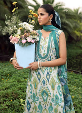 Elaf Belladore Prints Voil Dupatta/EPA-2B JUNE