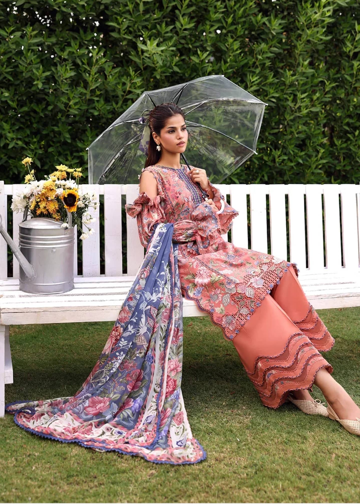 Elaf Belladore Prints Voil Dupatta/EPA-3B LOVELLE