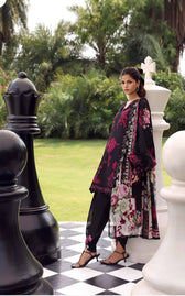 Elaf Belladore Prints Voil Dupatta/EPA-4A SCARLET