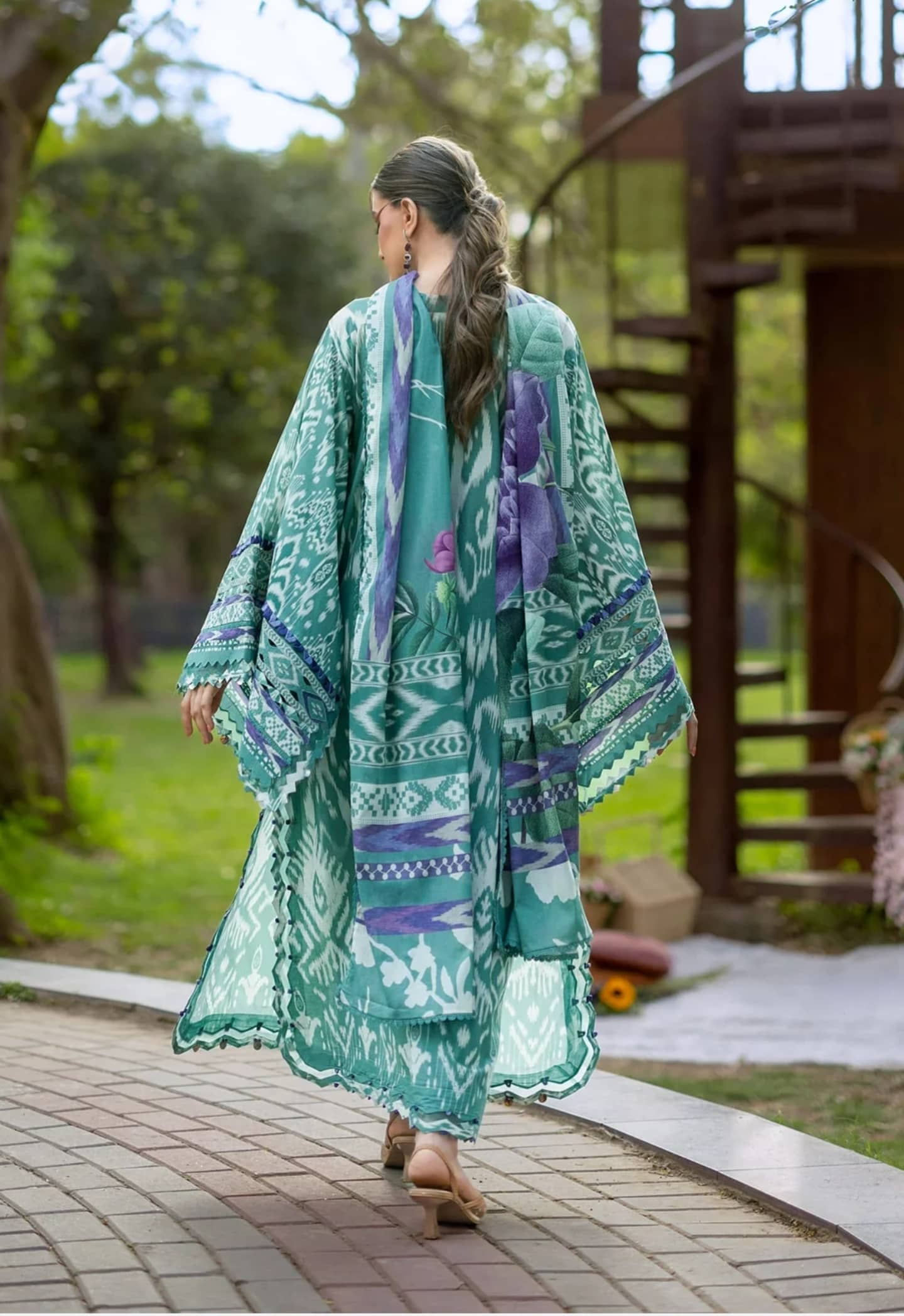 Elaf Bridgerton Prints  -EPB-1A NIA MARE