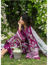 Restocked/Elaf Bridgerton Prints  -EPB-4B DOLCE ROSA