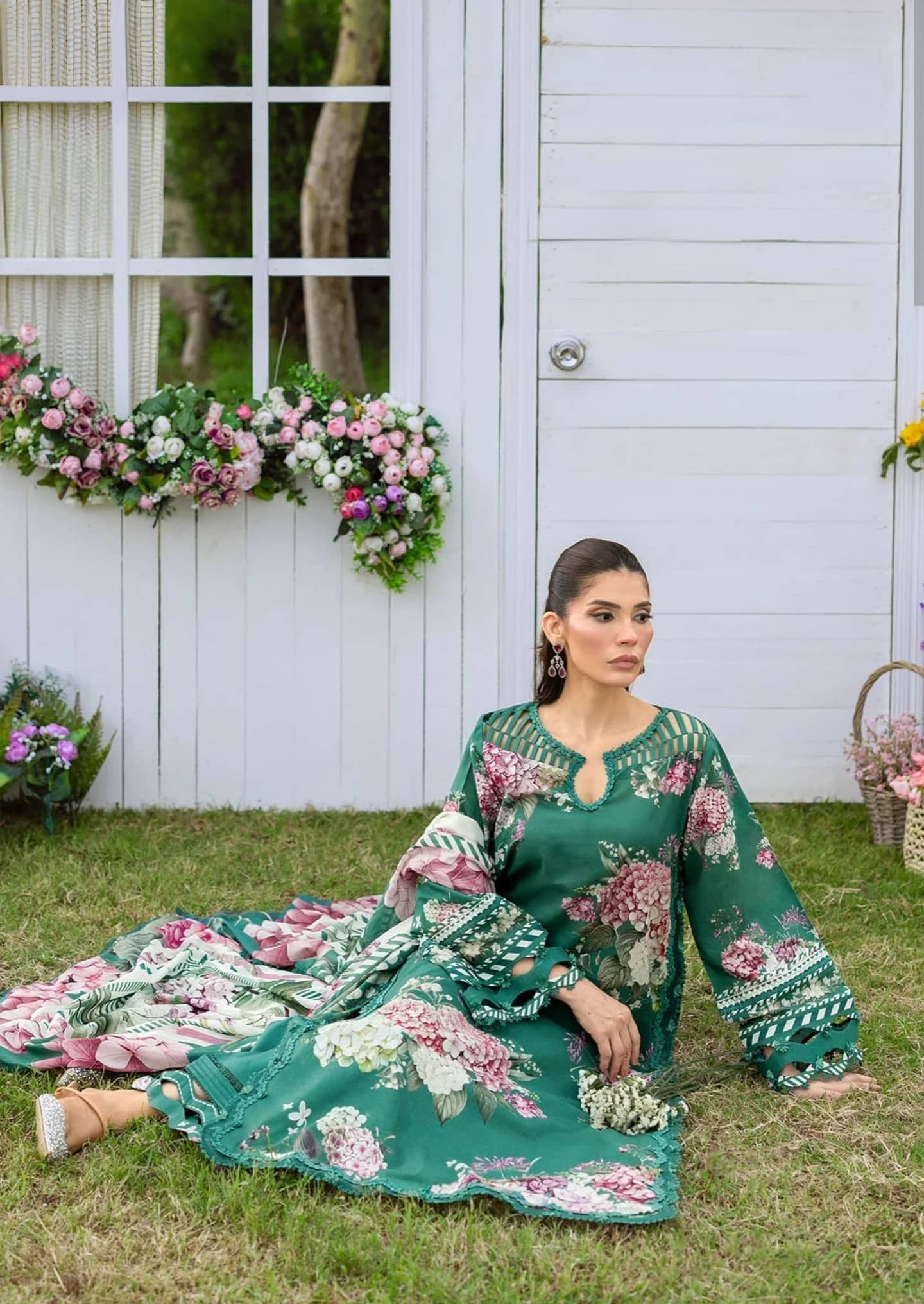 Elaf Bridgerton Prints -EPB-8B MARIN