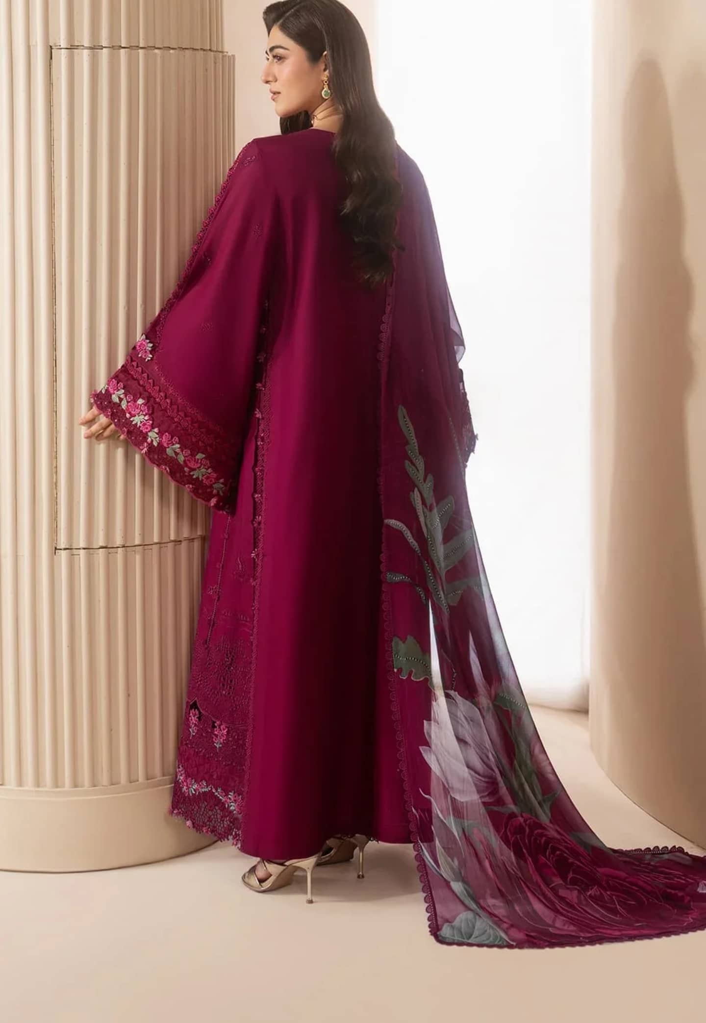 Elaf E Craft Lawn/EHC-4A GARNET